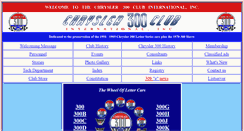 Desktop Screenshot of chrysler300club.com